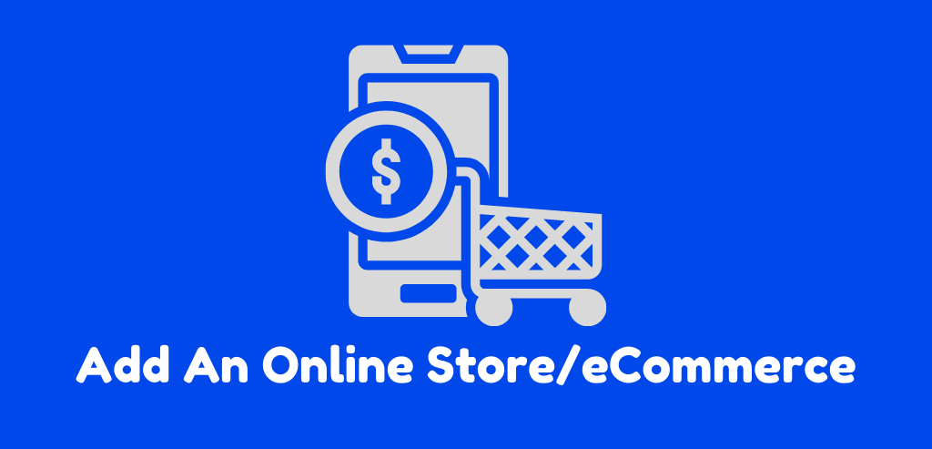 How to create a website: Add An Online Store