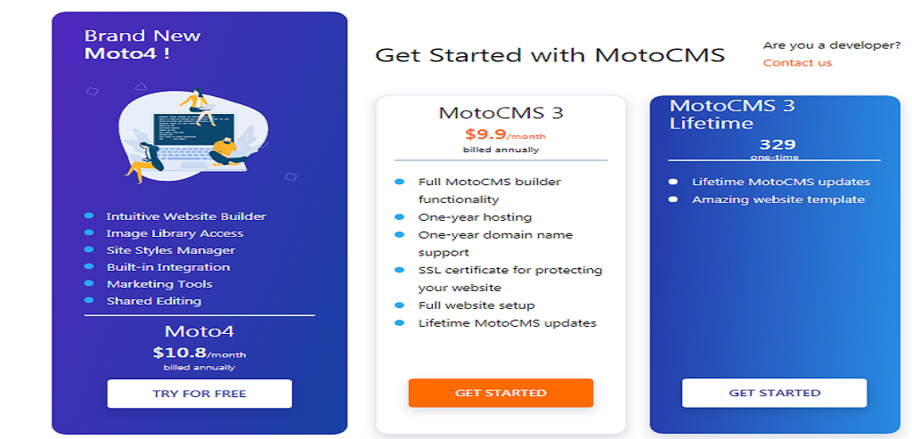MotoCMS Pricing Review